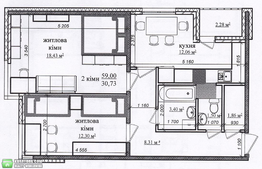 Sell 2-room apartment. Киев, Клавдиевская — photo 1