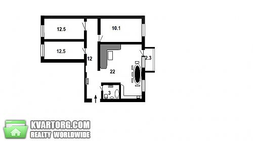 Sell 3-room apartment. Киев, Большая Китаевская — photo 2