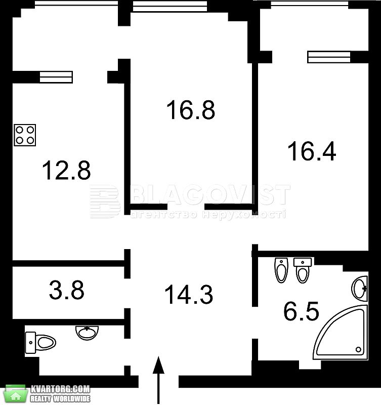 Sell 2-room apartment. Киев, голосіївський просп. 40-р — photo 2