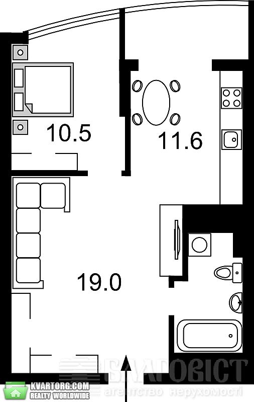 Sell 1-room apartment. Киев,  Танковая — photo 2
