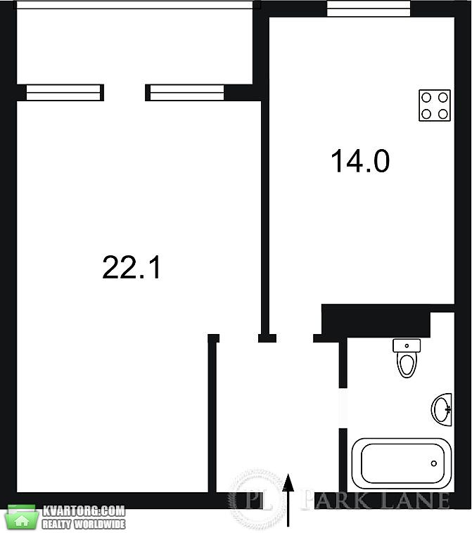 Sell 1-room apartment. Киев,  Гарматная — photo 4