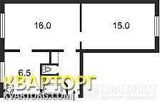Sell 2-room apartment. Киев, Каблукова — photo 6