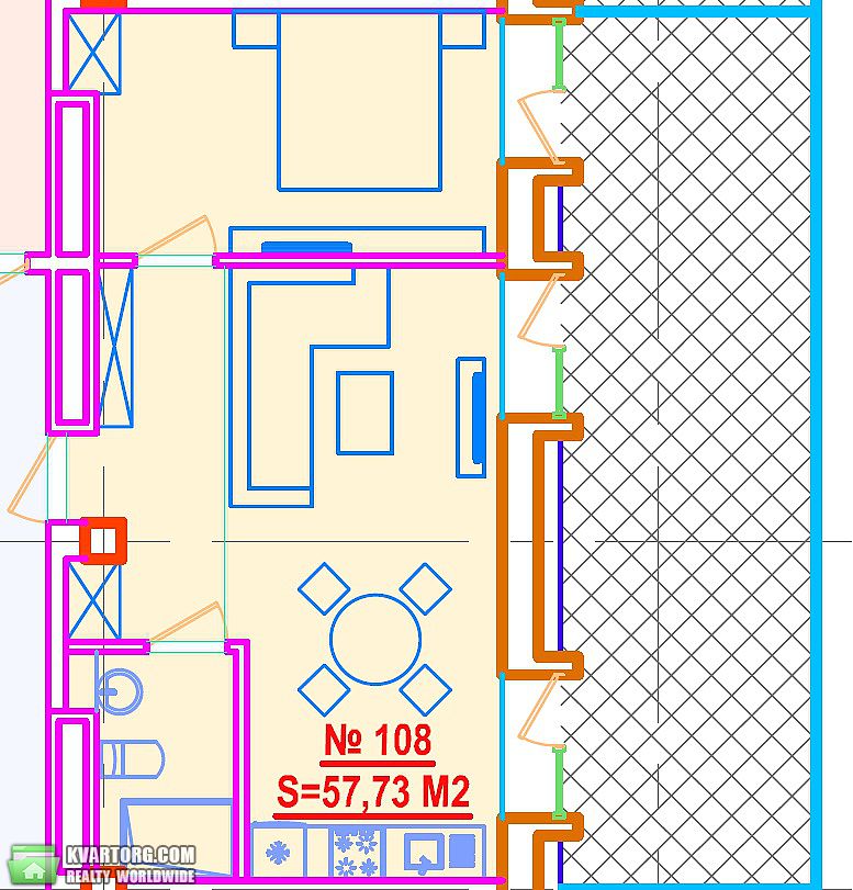 Sell 1-room apartment. Одесса, Вице Адмирала Азарова — photo 2