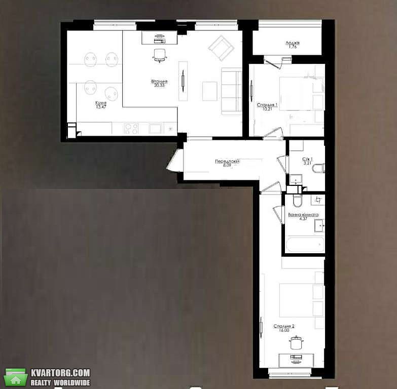 Sell 2-room apartment. Киев,  Победы пр — photo 3