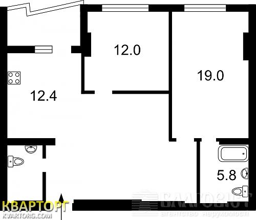 Sell 2-room apartment. Киев, Эрнста — photo 1