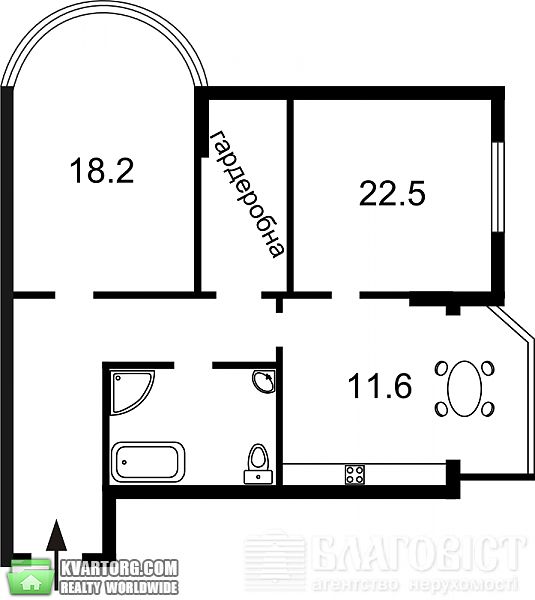 Sell 2-room apartment. Киев,  Чавдар — photo 5