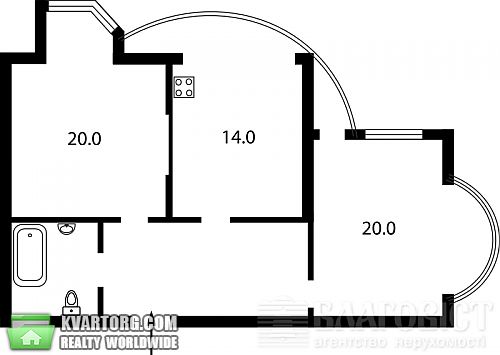 Sell 2-room apartment. Киев, Урловская — photo 6