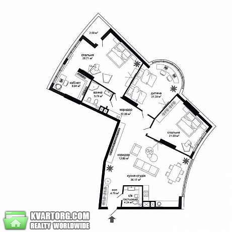 Sell 3-room apartment. Киев,  Лейпцигская — photo 5