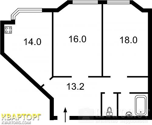 продам 2-комнатную квартиру. Киев,   Мишуги - фото 3