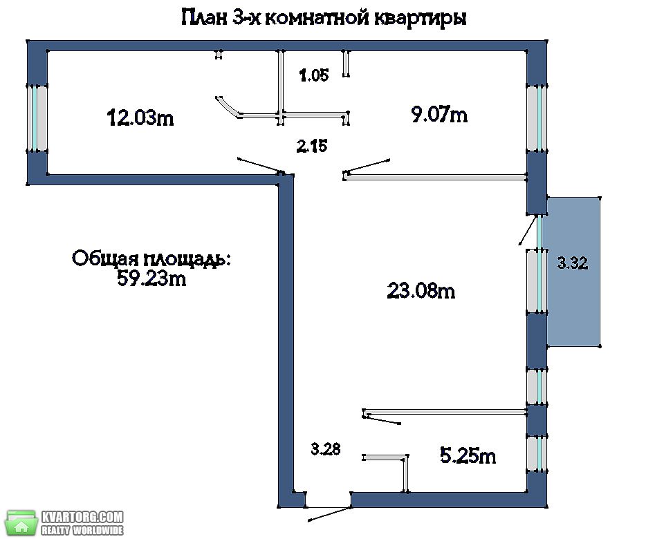 Sell 3-room apartment. Киев, Гарматная — photo 1