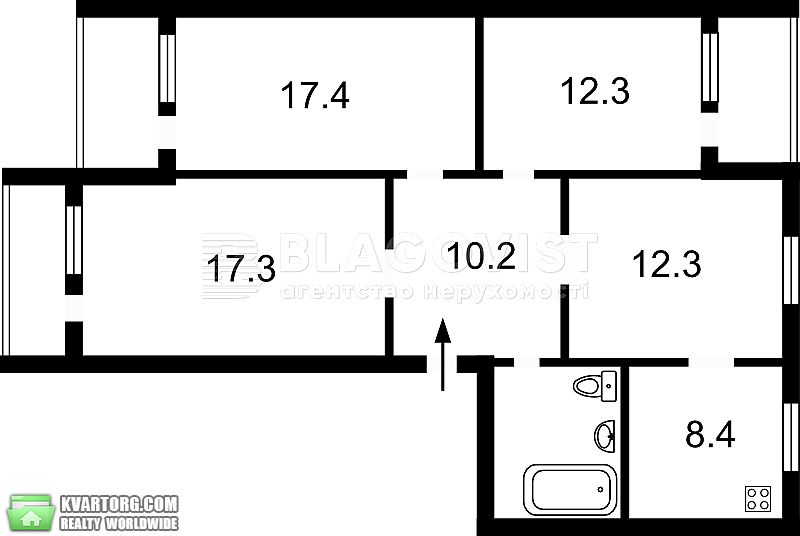 Sell 4-room apartment. Киев,  Мирного Панаса — photo 2