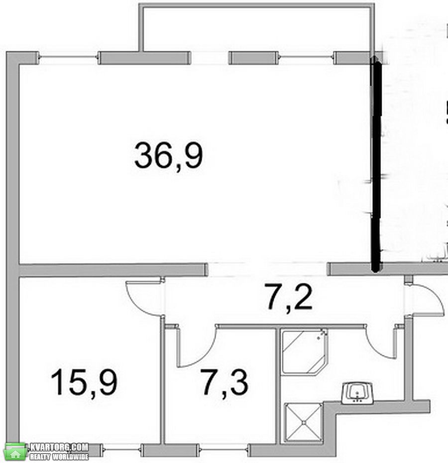 Rent out 3-room apartment. Киев,  Грушевского — photo 9