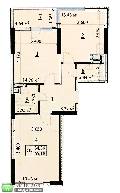 Sell 2-room apartment. Киев,  Руданского — photo 1