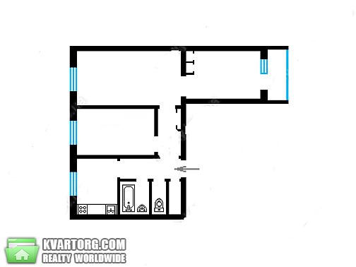 Sell 3-room apartment. Киев,  Выборгская — photo 3