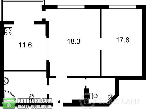 Sell 2-room apartment. Киев, Днепровская наб — photo 8
