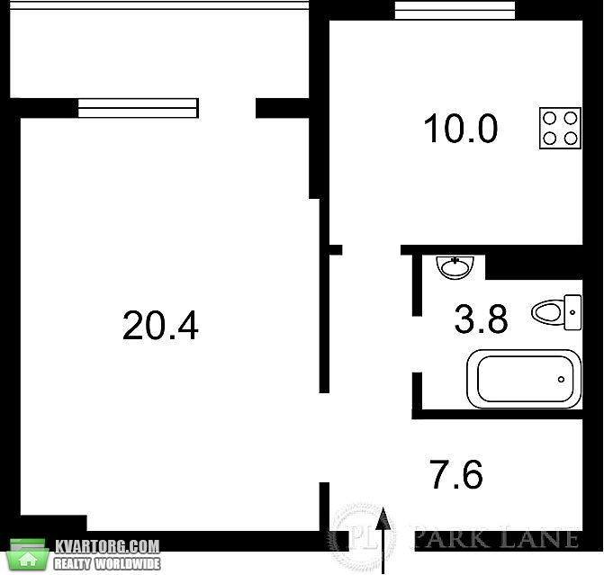 Sell 1-room apartment. Киев,  Ломоносова — photo 3