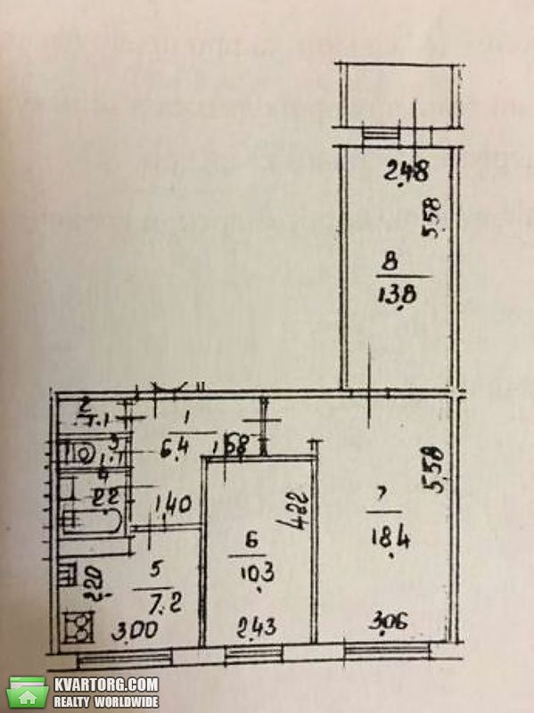 Sell 2-room apartment. Киев,  Кольцова бул — photo 7