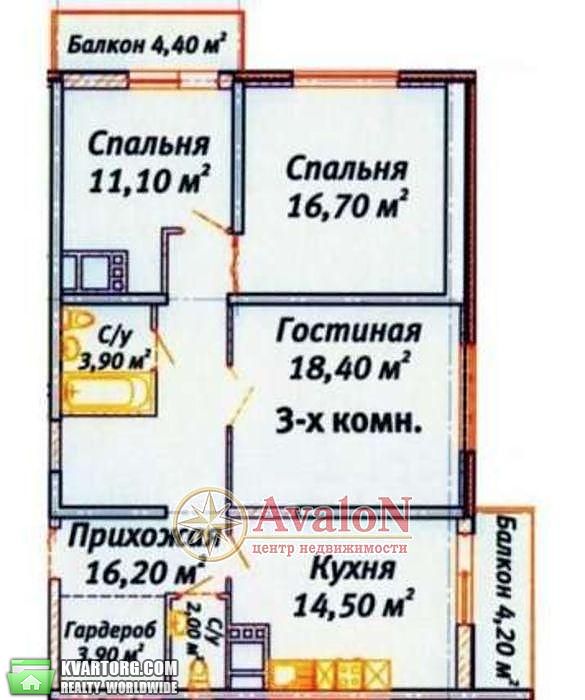 Sell 3-room apartment. Одесса, Среднефонтанская — photo 5