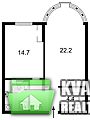Sell 2-room apartment. Киев, Черновола — photo 3