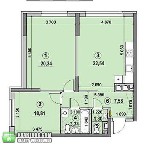 Sell 2-room apartment. Киев, Сверстюка — photo 7