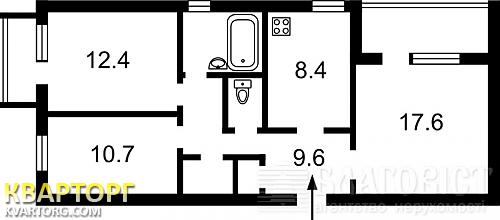 Sell 3-room apartment. Киев,  Луначарского — photo 3