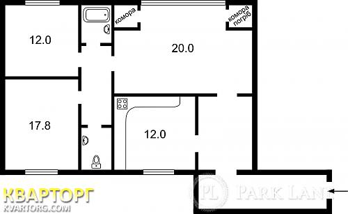 Sell 3-room apartment. Киев,  Янгеля — photo 3