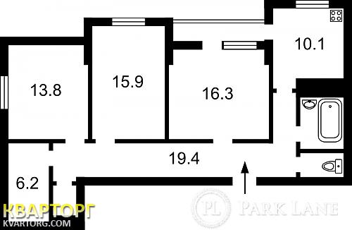 Sell 3-room apartment. Киев, Гонты — photo 3