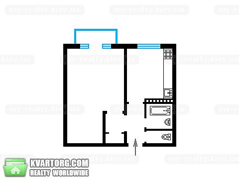 Sell 1-room apartment. Киев, Кудряшова — photo 2