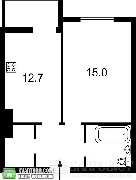 Sell 1-room apartment. Киев, Филатова — photo 2