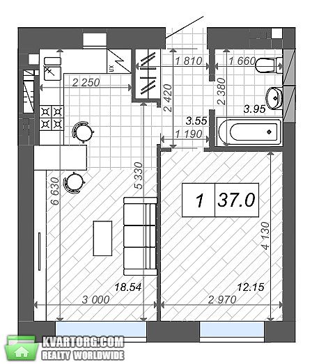 Sell 1-room apartment. Ирпень, Павленко — photo 4