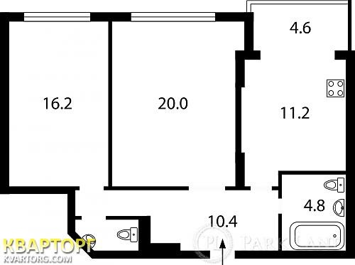 Sell 2-room apartment. Киев,  Днепровская наб — photo 4