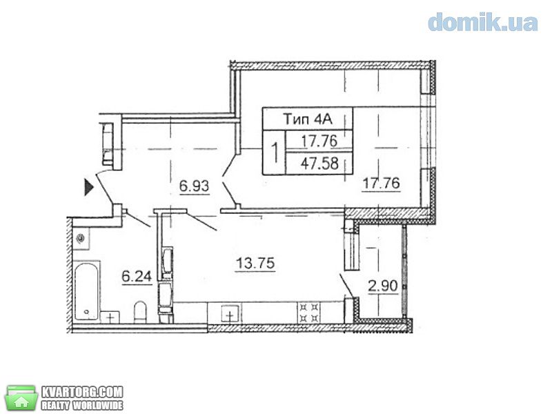 Sell 1-room apartment. Киев,  Урловская — photo 2
