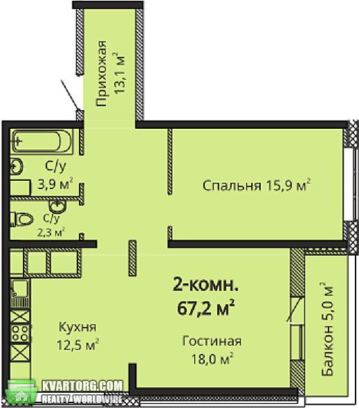 Sell 2-room apartment. Одесса, Варненская — photo 2