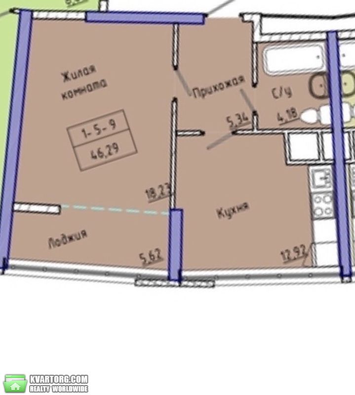Sell 1-room apartment. Одесса, Каманина — photo 5