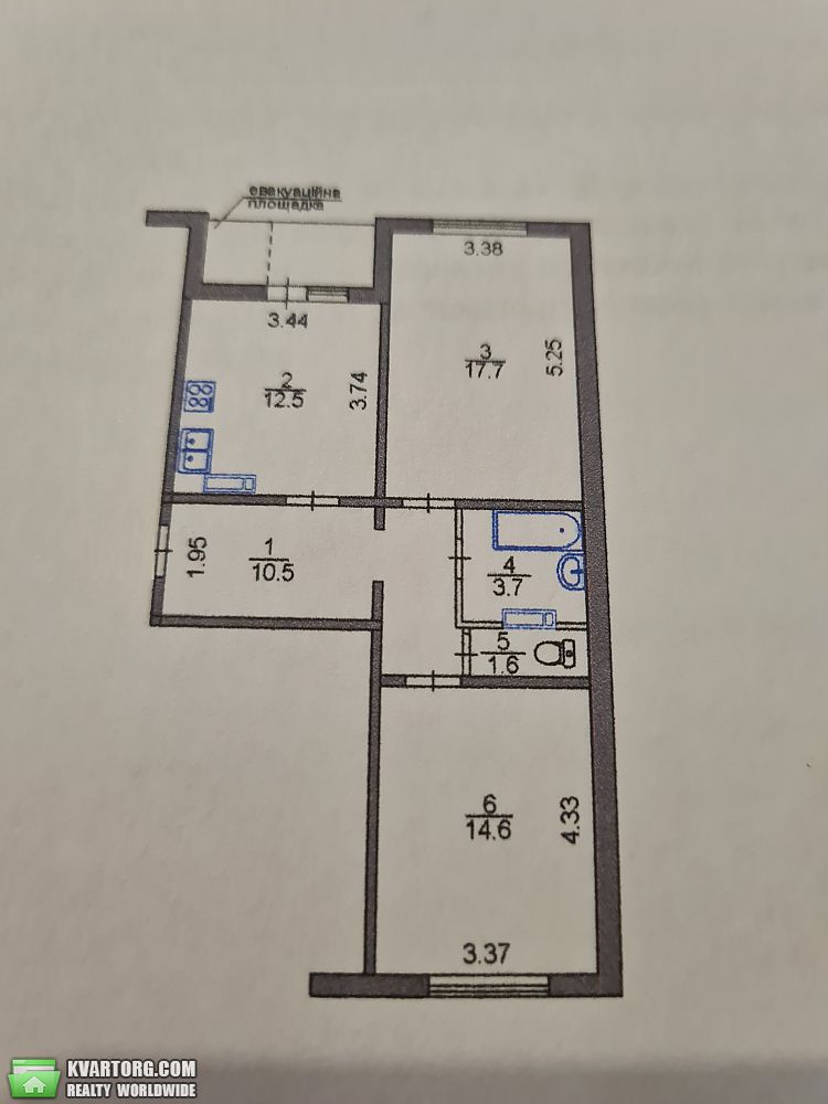 Sell 2-room apartment. Киев, Данченко — photo 9