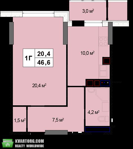 Sell 1-room apartment. Киев,  Механизаторов — photo 2