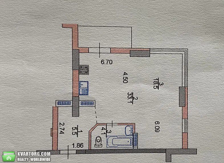 Sell 1-room apartment. Киев, Гмыри Бориса — photo 10