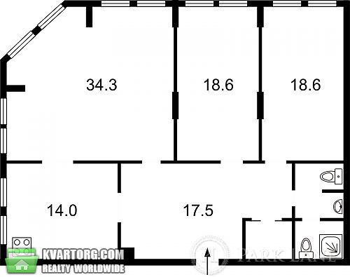 Sell 3-room apartment. Киев, Паньковская — photo 3