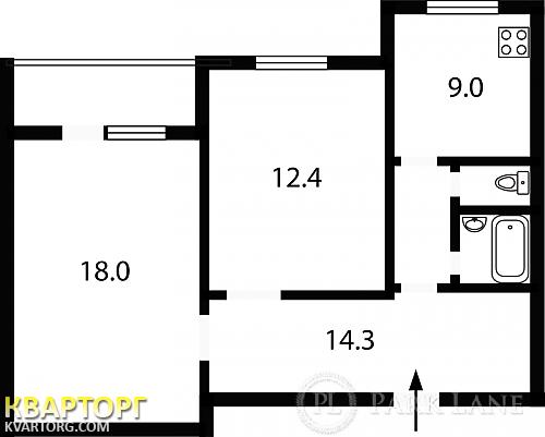Sell 2-room apartment. Киев,  Зоологическая — photo 2