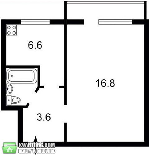 Sell 1-room apartment. Киев,  Антоновича — photo 9