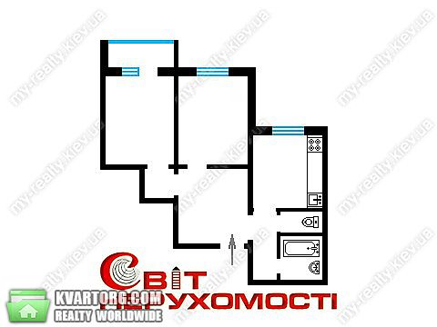 продам 2-комнатную квартиру. Киев,   Милославская - фото 6