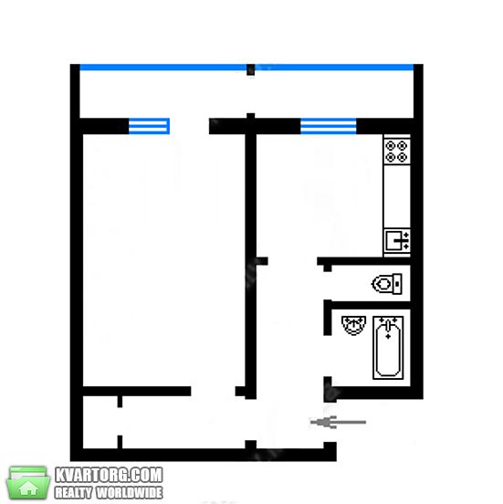 Sell 1-room apartment. Киев,  Вершигоры — photo 2