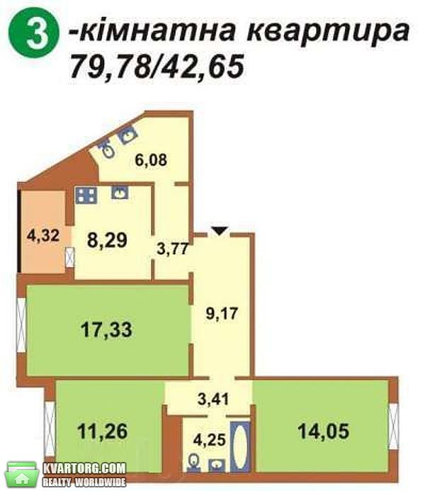 Sell 3-room apartment. Киев,  Милославская — photo 6