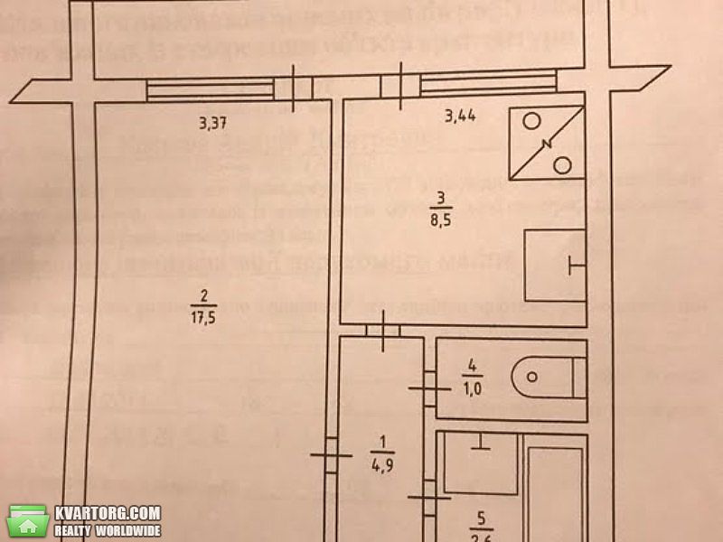Sell 1-room apartment. Киев,  Милославская — photo 9