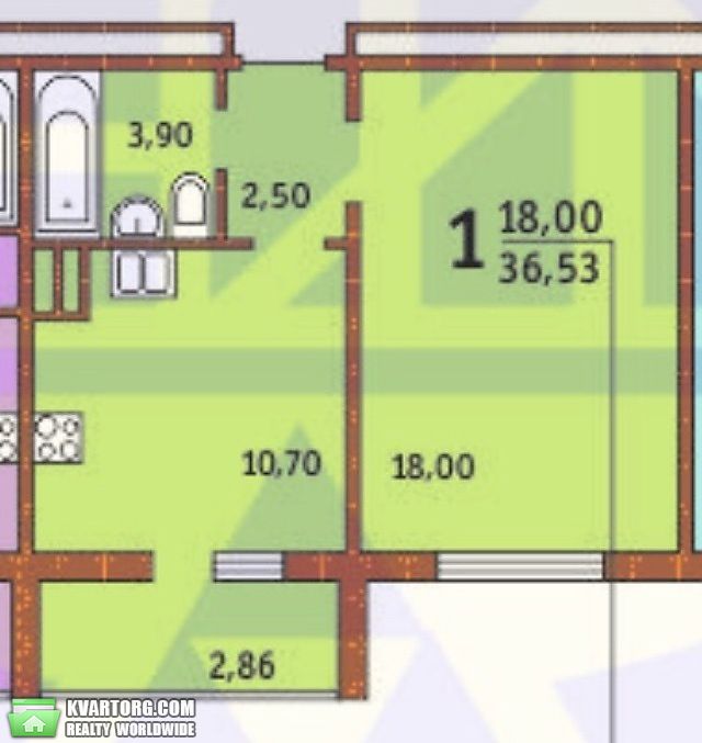 Sell 1-room apartment. Киев, Данченко — photo 5