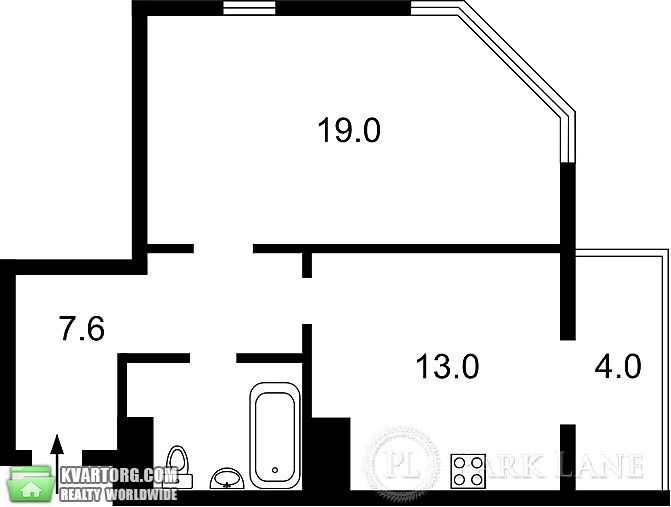 Sell 2-room apartment. Киев,  Феодосийская — photo 2