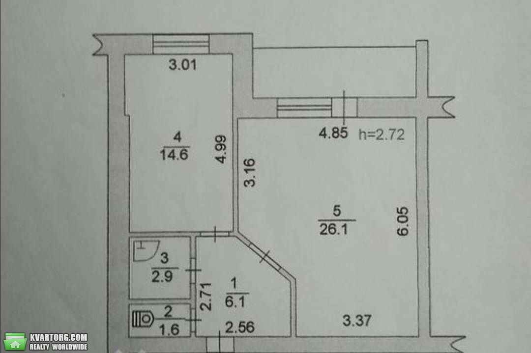 Sell 1-room apartment. Одесса, Парусная — photo 3
