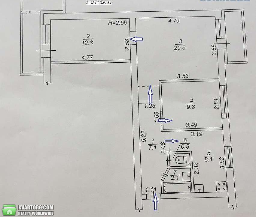 Sell 3-room apartment. Киев,  Гончара — photo 10