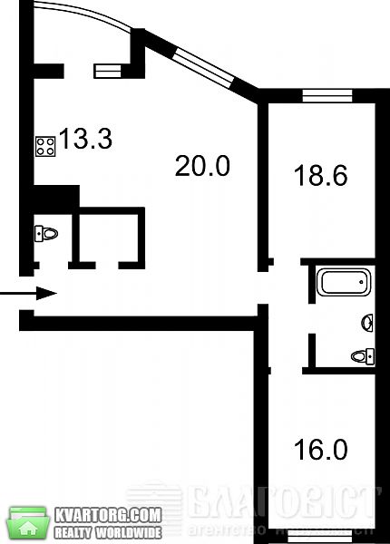 Sell 3-room apartment. Киев, Миропольская — photo 4