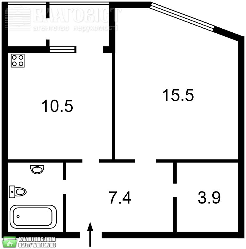 Sell 1-room apartment. Киев,  Героев Севастополя — photo 4